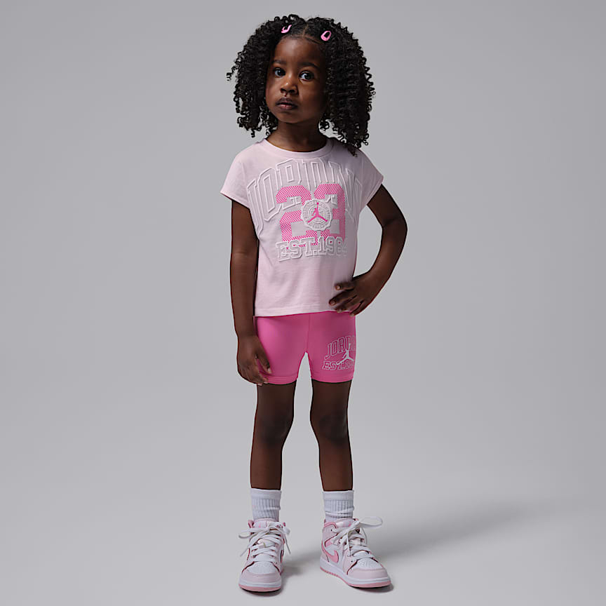 Nike Sportswear In The Zone Little Kids' Dri-FIT 2-Piece Oversized